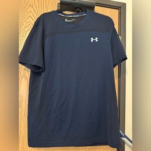 Under Armour Men's Dark Blue Short Sleeve Tee